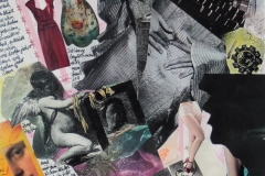 Abschied, 49x27 Collage