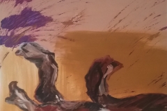 Provence I, 60x60  Acryl auf Leinwand