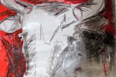 o.T., 60x80  Mischtechnik auf Papier