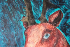 Im-Augen-Blick, 62x72 Acryl auf Papier